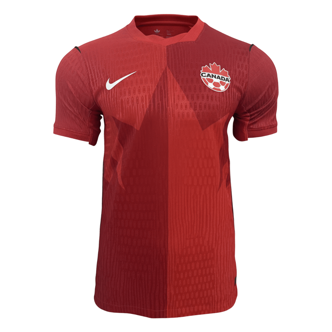 Canada Thuisshirt Wereldkampioenschap 2026 Rood Speler Grote Maat