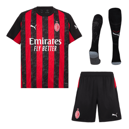 AC Milan Thuistenue Kit 2025/26 Rood&Zwart