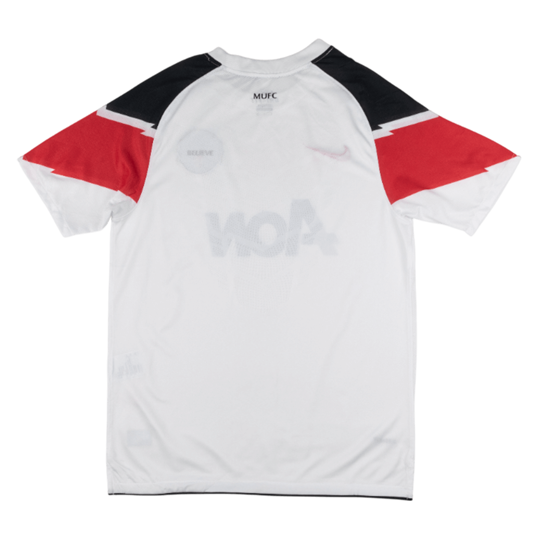 Retro Manchester United Uitshirt 2010/11 Wit