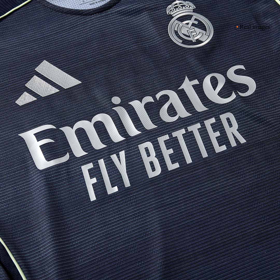 TCHOUAMENI #14 Real Madrid Uitshirt 2025/26 Marineblauw Authentiek