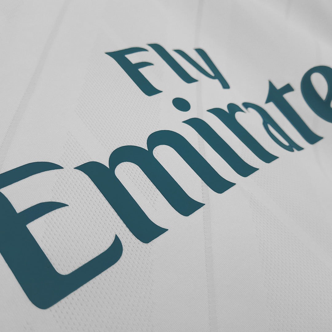 Retro Real Madrid Thuisshirt Lange Mouwen 2017/18