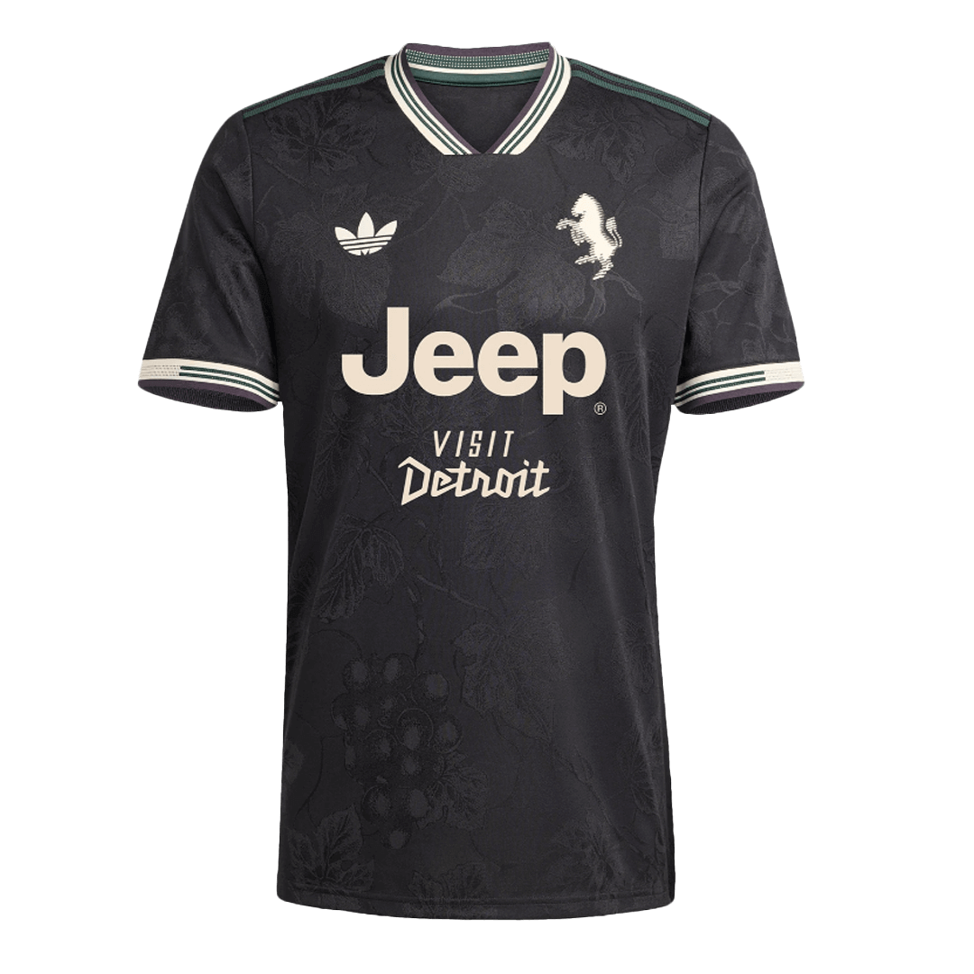 Juventus Derde Thuisshirt 2025/26 Zwart Authentiek