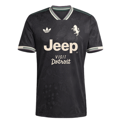 Juventus Derde Thuisshirt 2025/26 Zwart Authentiek