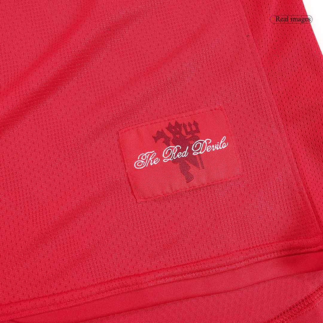 Retro RONALDO #7 Manchester United Thuisshirt Lange Mouwen 2007/08