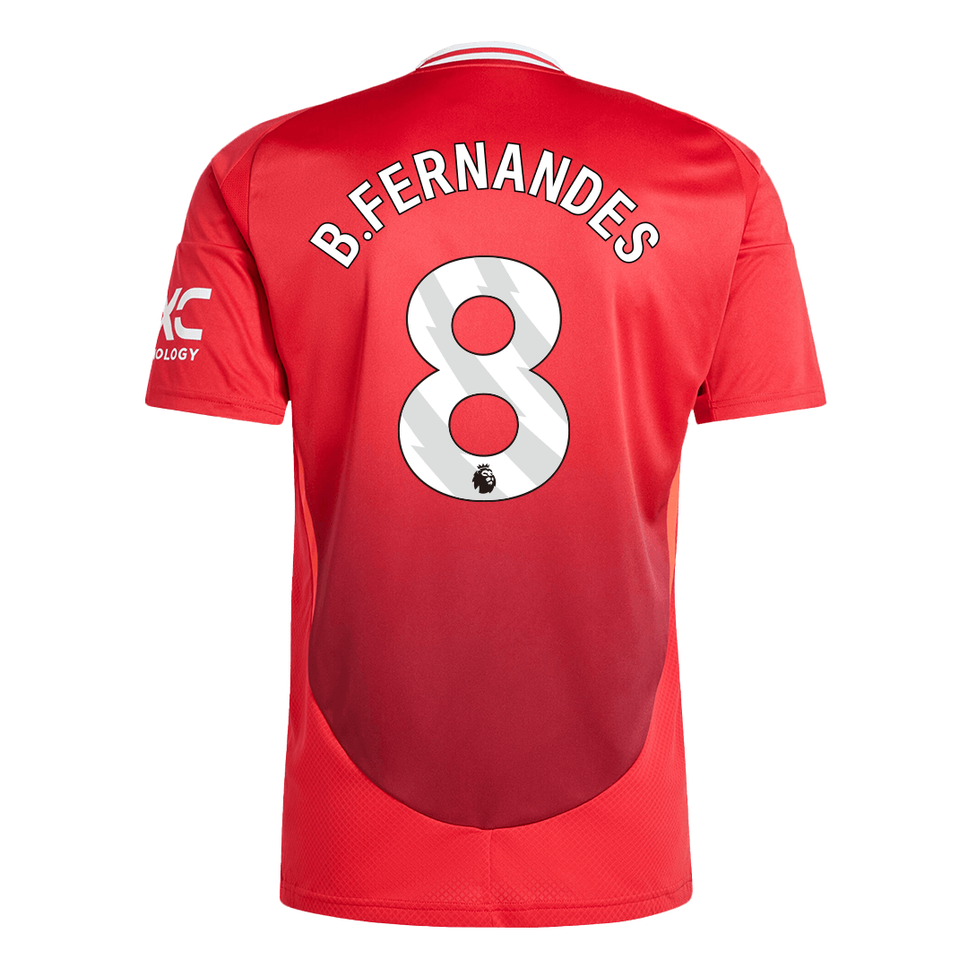 B.FERNANDES #8 Manchester United Domicile Maillot 2024/25 - Super - Mon Maillot Foot Store