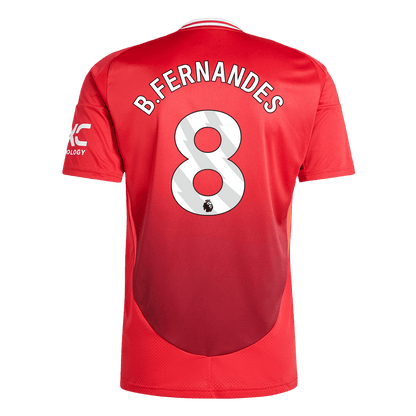 B.FERNANDES #8 Manchester United Domicile Maillot 2024/25 - Super - Mon Maillot Foot Store