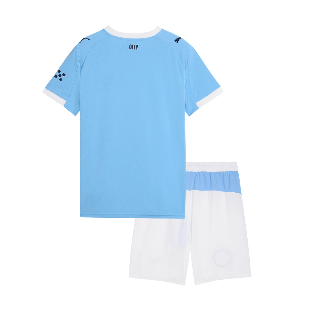 Manchester City Thuistenue Kit 2025/26 Junior