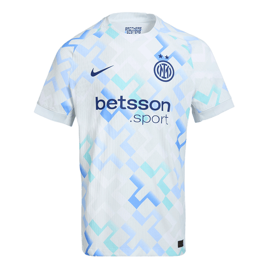 Inter Milaan Uitshirt 2025/26 Blauw Authentiek