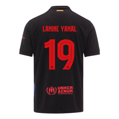 LAMINE YAMAL #19 Barcelone Extérieur Maillot 2024/25 - UCL (Spotify Logo Without Text) - Mon Maillot Foot Store