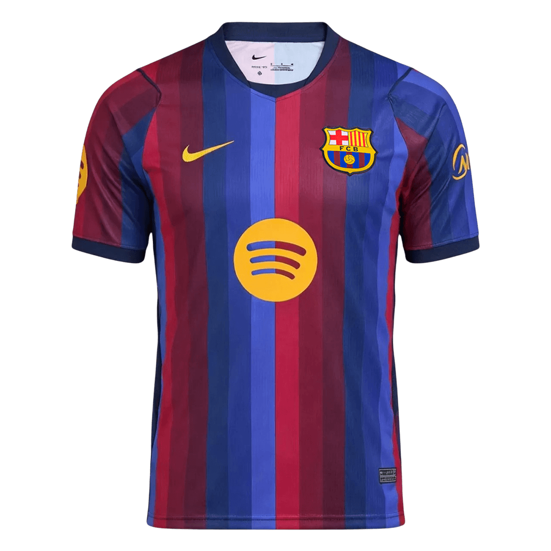 GAVI #6 Barcelone Domicile Maillot 2026/27 Rouge&Bleu Joueur