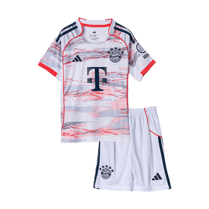 München Uit Tenue 2025/26 Kinderen Wit