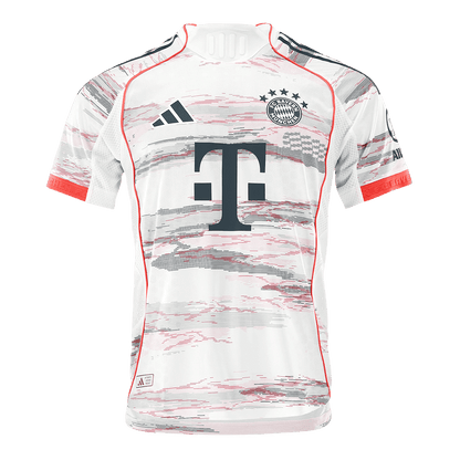 UPAMECANO #2 München Uitshirt 2025/26 Wit Speler