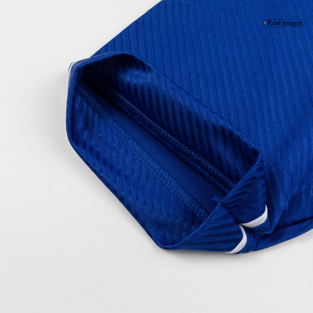 Retro Brazilië Uitshirt 94/96 Blauw