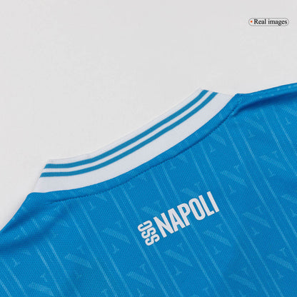 Napels Thuistenue 2025/26 Kinderen Blauw