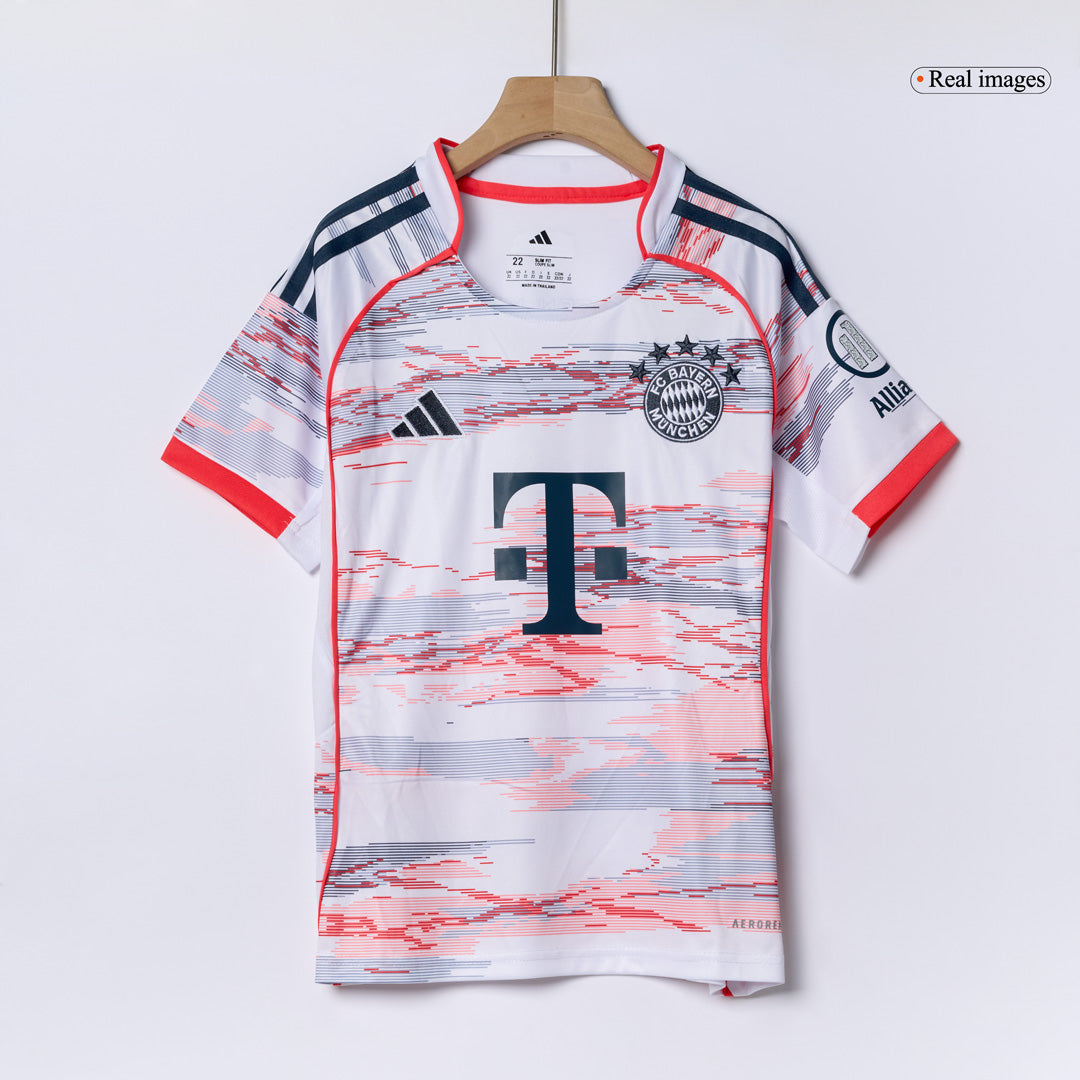 Munich Uit Thuisshirt Set 2025/26 Kinder Wit