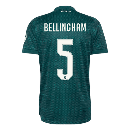 BELLINGHAM #5 Real Madrid Extérieur Maillot 2026/27 Vert Joueur