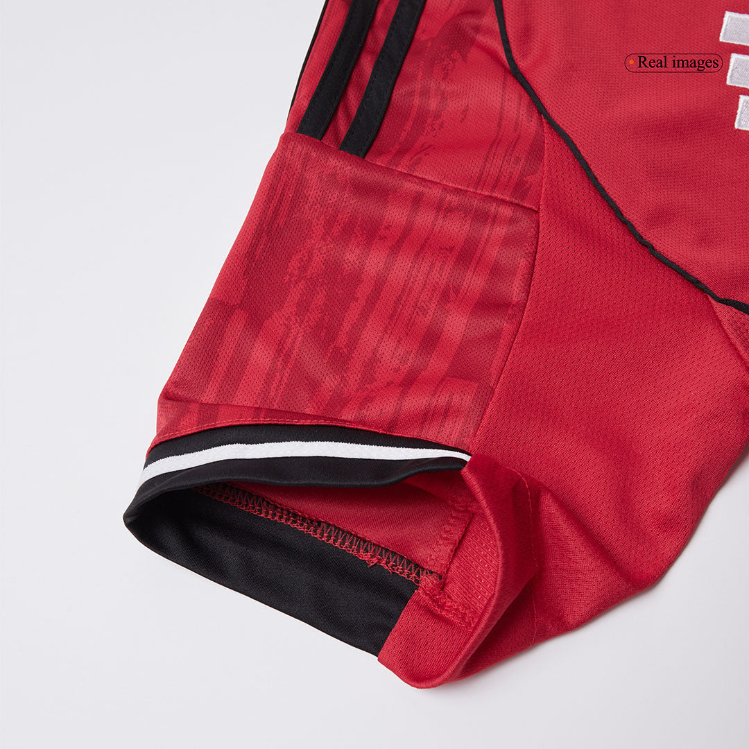 Manchester United Thuisshirt Tenue 2025/26 Rood
