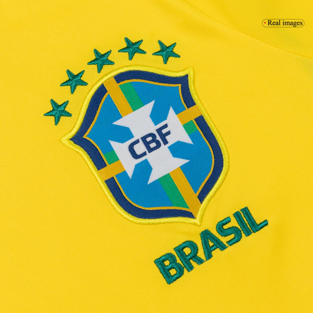 ENDRICK #19 Brésil Domicile Maillot - Coupe du Monde 2026 Jaune
