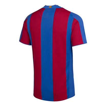 Retro Barcelona Thuis Shirt 2007/08 Blauw&Granaatrood