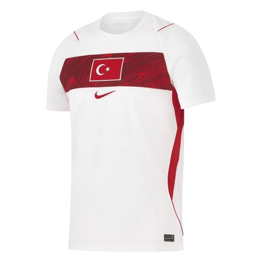 Turkije Uitshirt - Wereldkampioenschap 2026 Wit Grote Maten
