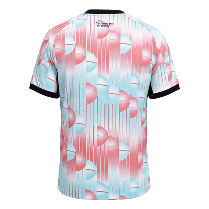België Uitshirt - Wereldkampioenschap 2026 Blauw&Roze Grote Maten