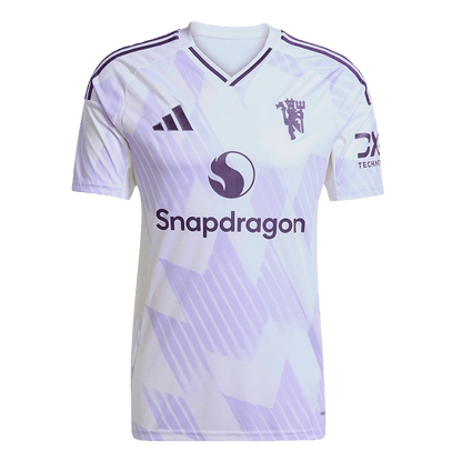 BERG #7 Manchester United Uitshirt 2025/26 Wit