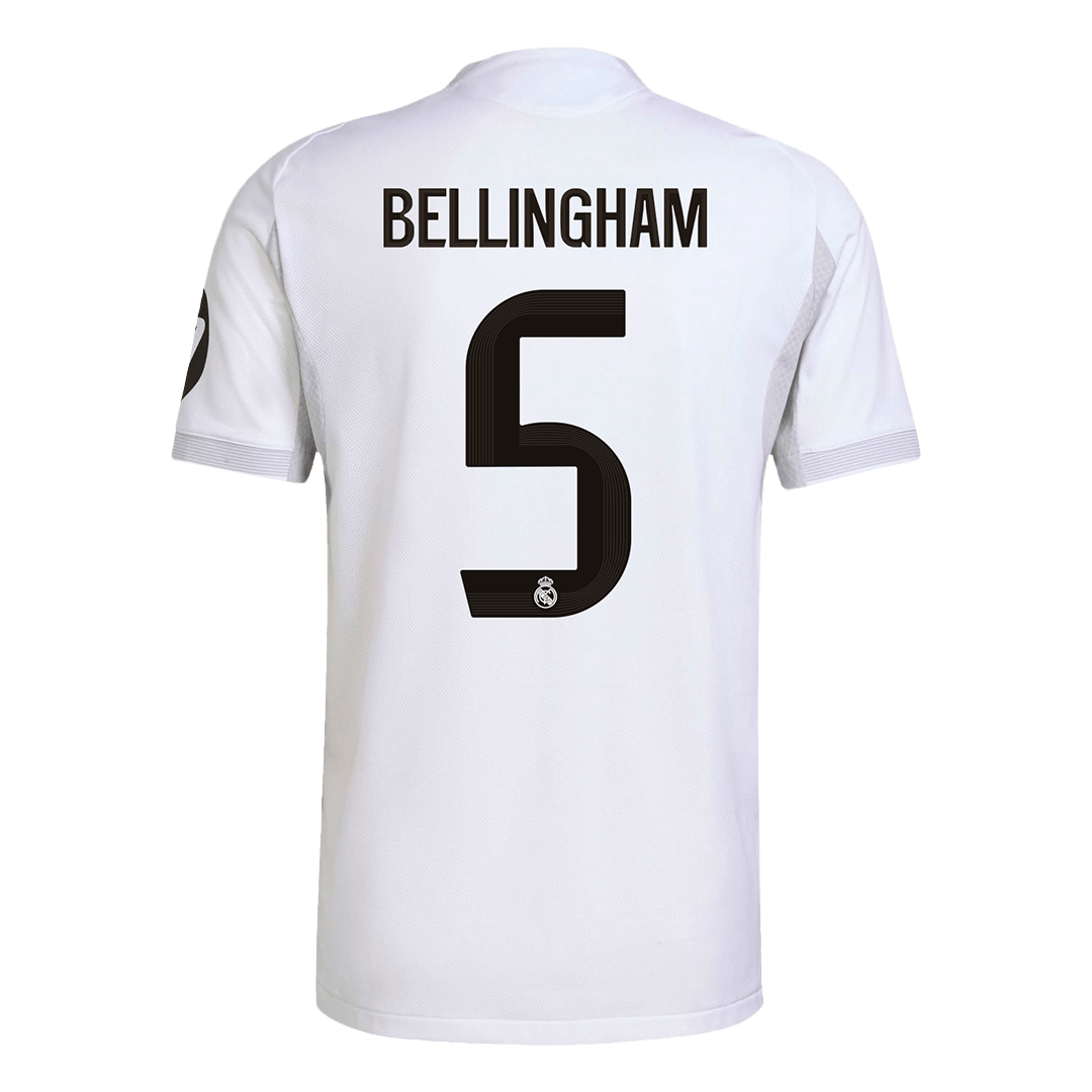 BELLINGHAM #5 Real Madrid Thuisshirt 2025/26 Authentiek
