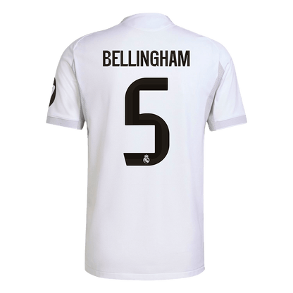 BELLINGHAM #5 Real Madrid Thuisshirt 2025/26 Authentiek