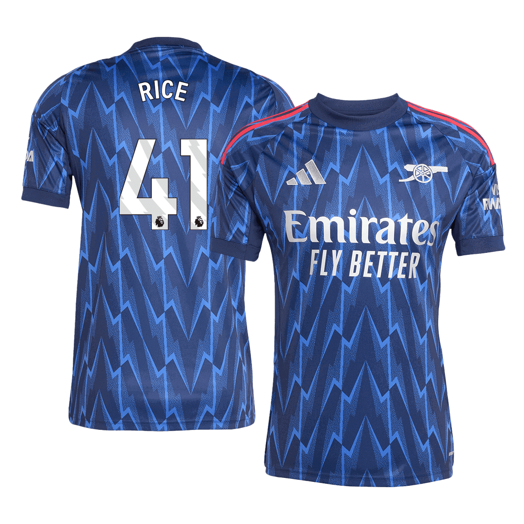 RICE #41 Arsenal Uit Thuisshirt 2025/26