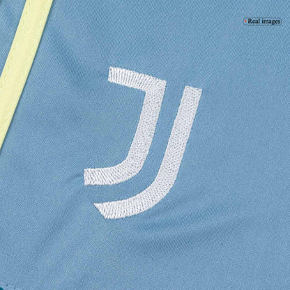 Juventus Uit Thuisshirt Kit 2025/26 Kinder Blauw