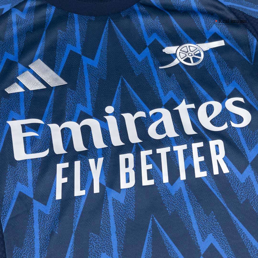 RIJST #41 Inter Miami CF Uitshirt 2025/26 Blauw Authentiek
