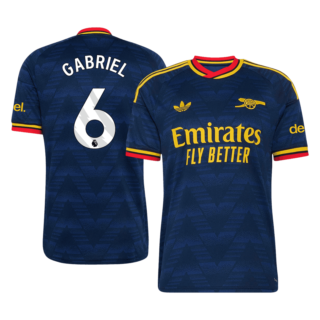 GABRIEL #6 Arsenal Extérieur Maillot 2026/27 Bleu marine