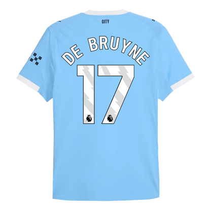 DE BRUYNE #17 Manchester City Thuis Shirt 2025/26 Authentiek