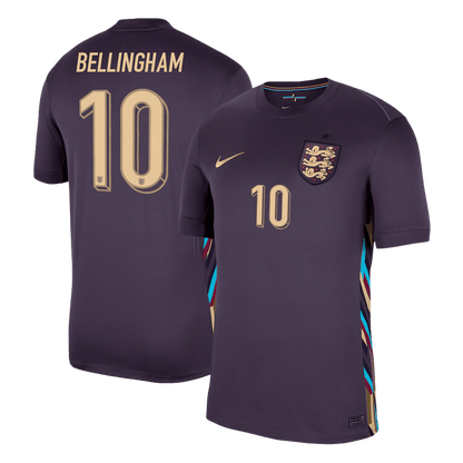 BELLINGHAM #10 Engeland Uitshirt Voetbalshirt 2024 - Super