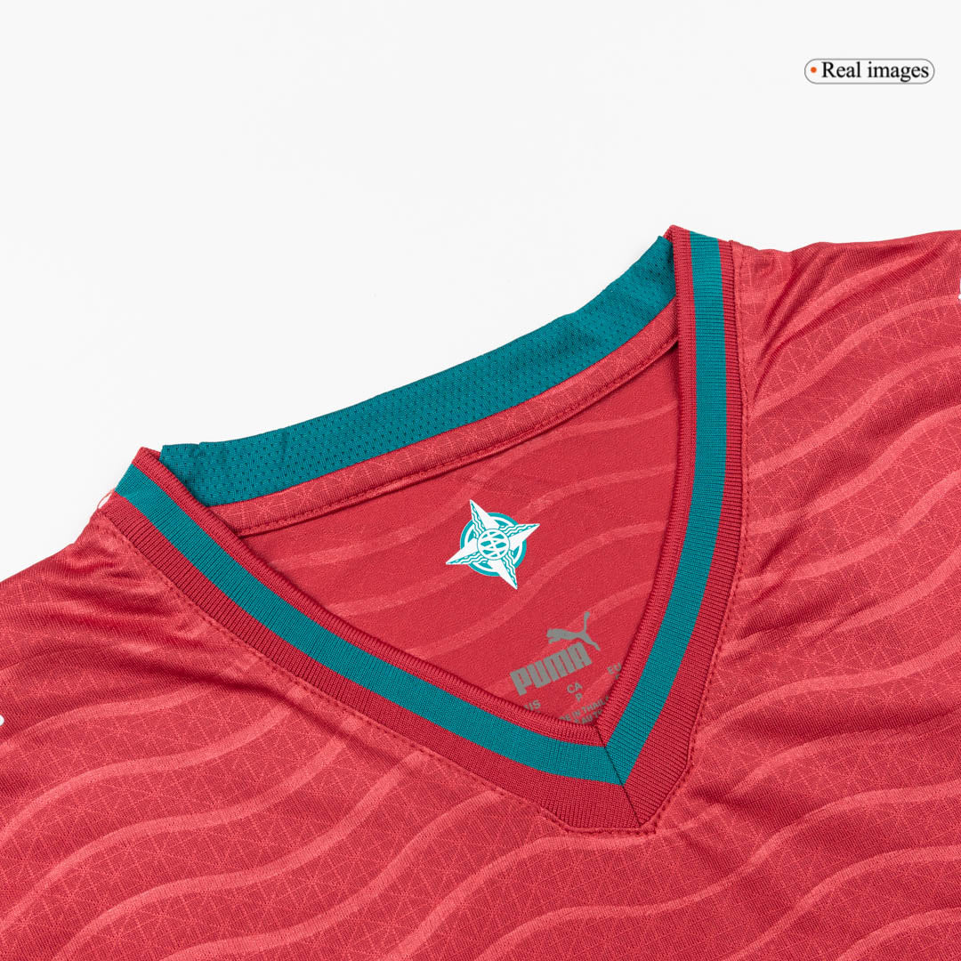 RONALDO #7 Portugal Thuisshirt - Wereldkampioenschap 2026 Rood Speler