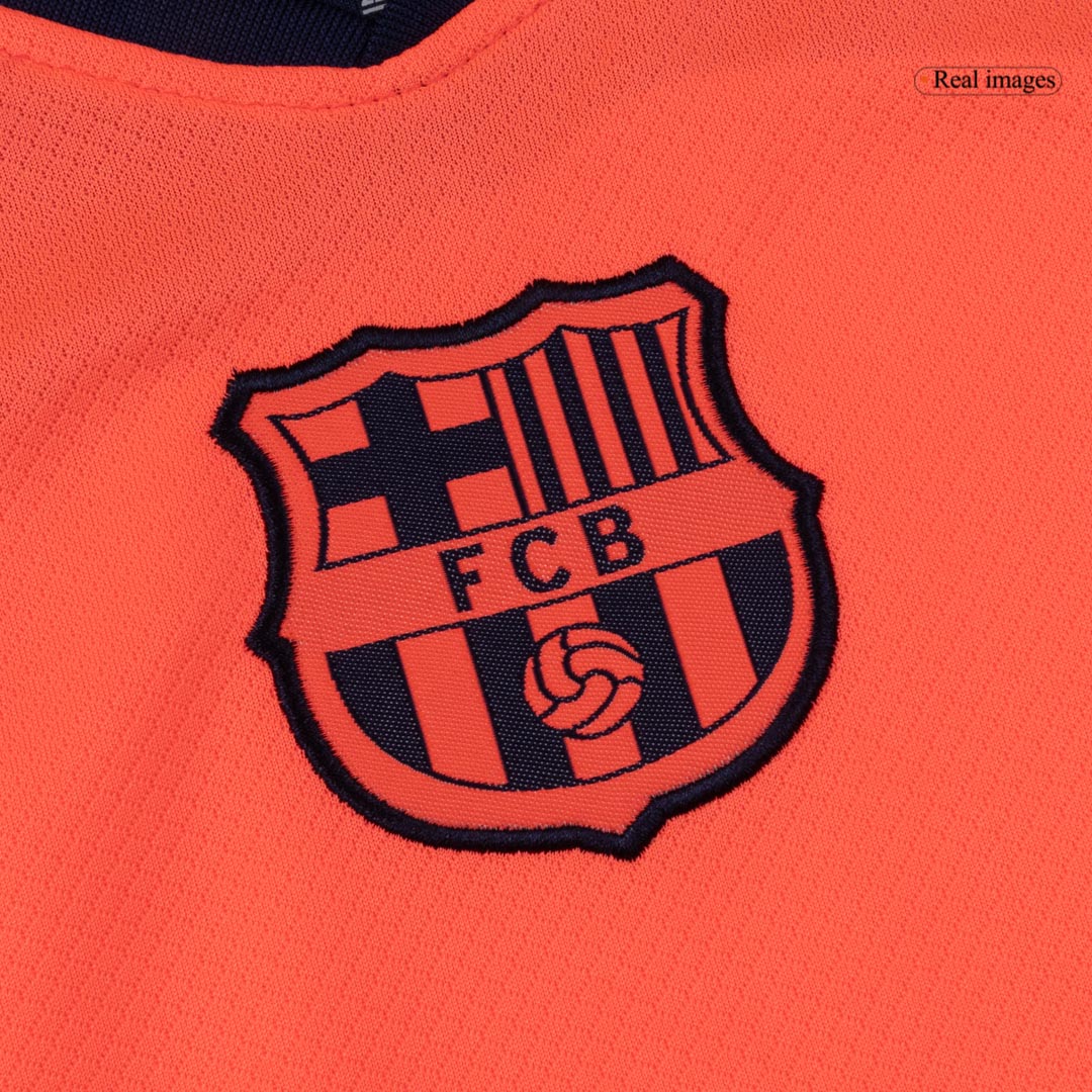 Barcelona Derde Thuisshirt Kit 2025/26 Kinderen Oranje