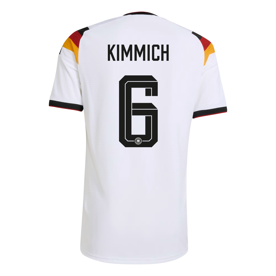 KIMMICH #6 Duitsland Thuisshirt WK 2026 Wit Speler