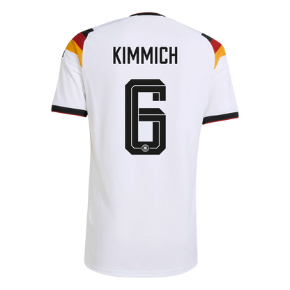 KIMMICH #6 Duitsland Thuisshirt WK 2026 Wit Speler