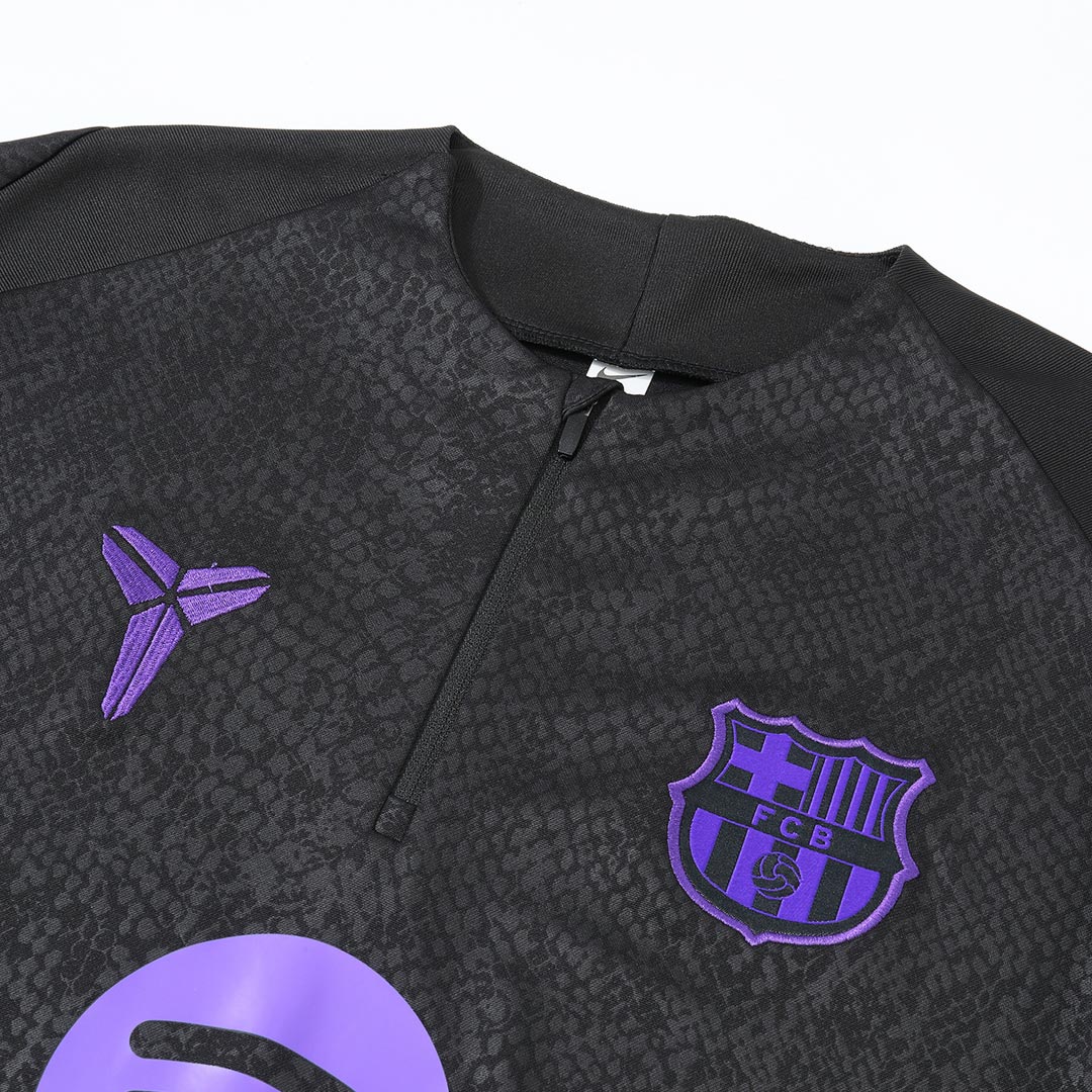 Barcelona Sweatshirt Kit 2025/26 Zwart
