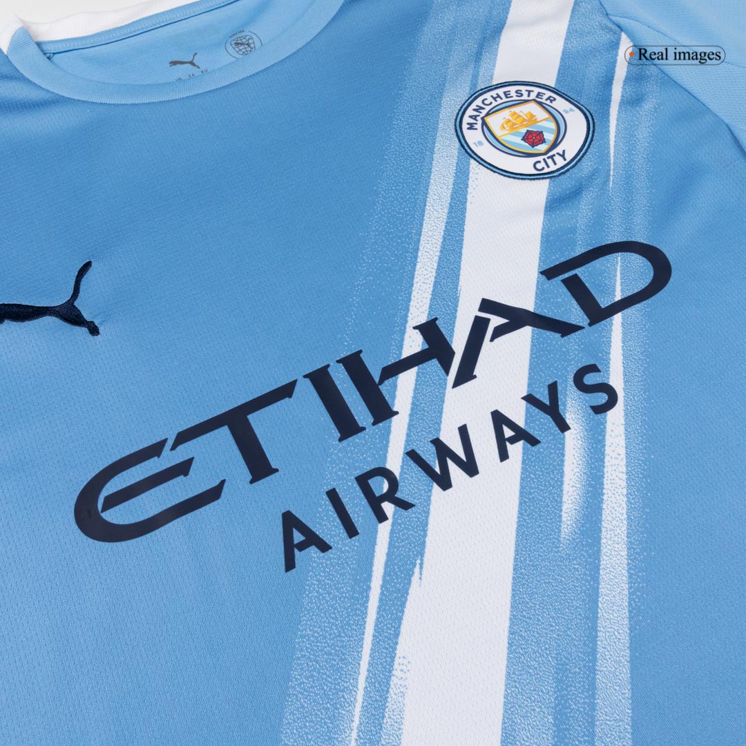 CHERKI #10 Manchester City Thuis tenue 2025/26 Blauw - Super