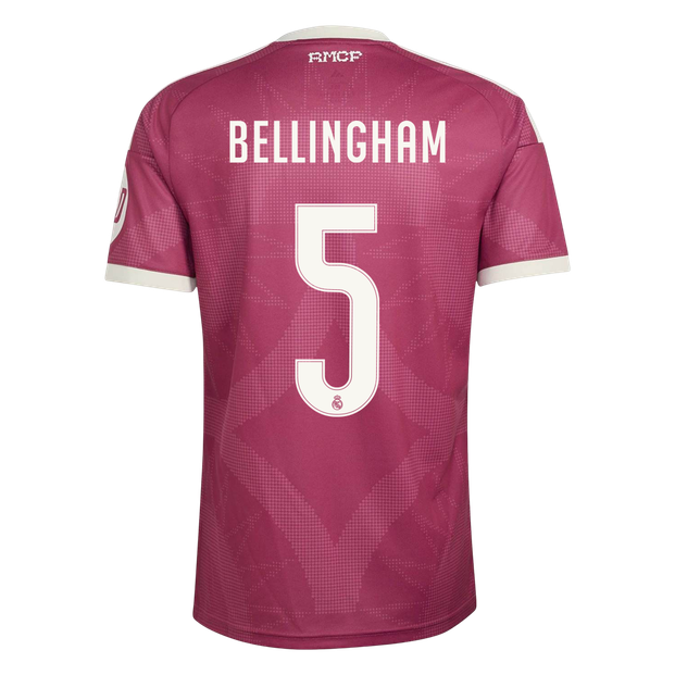 BELLINGHAM #5 Real Madrid Third Maillot 2026/27 Rouge