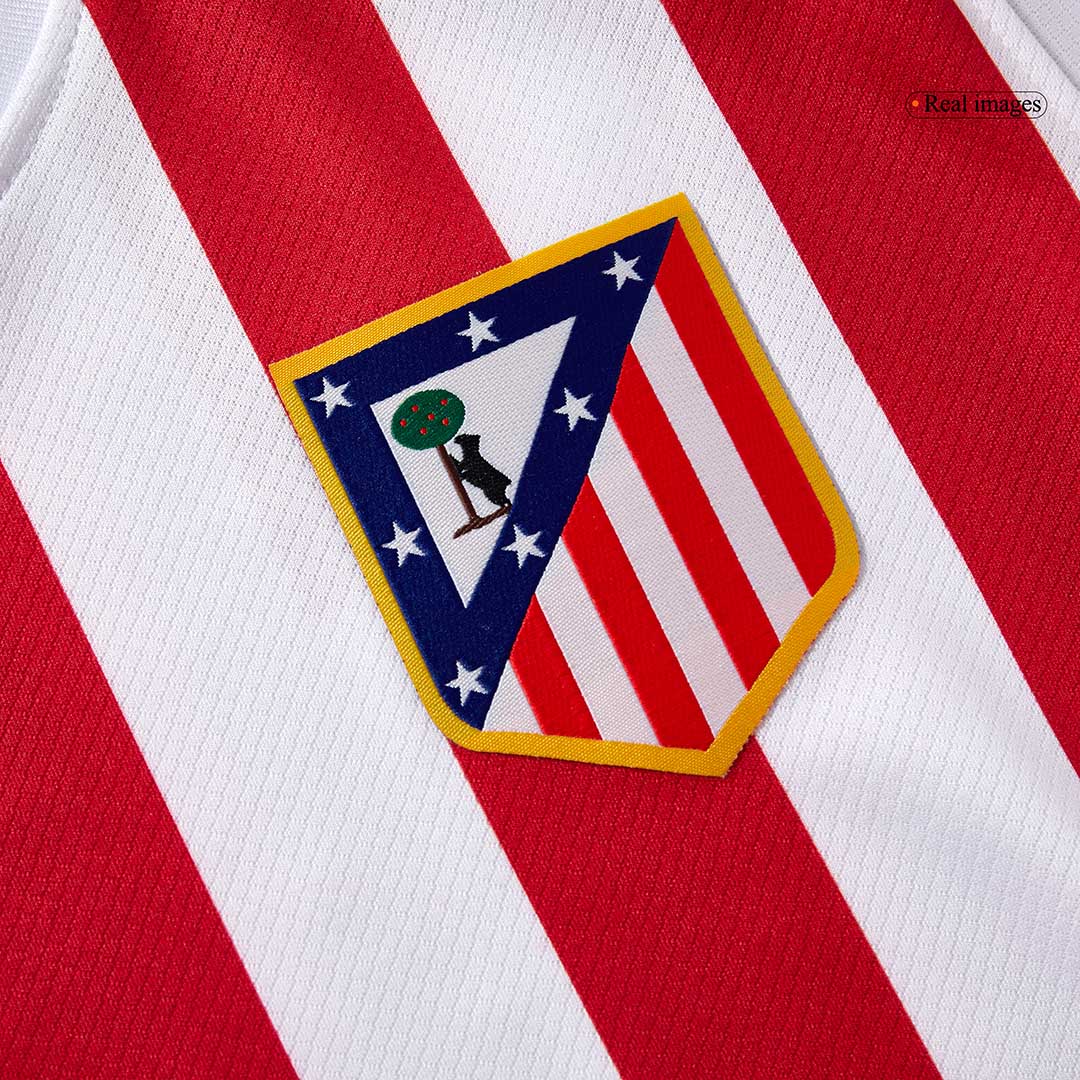 GRIEZMANN #7 Atlético Thuisshirt 2025/26 Rood-Wit