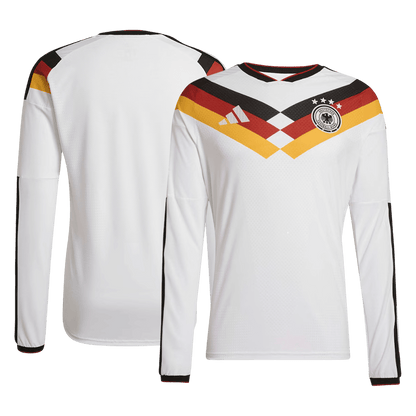 Duitsland Thuisshirt Lange Mouwen - Wereldbeker 2026 Wit