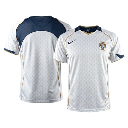 Retro Portugal Uitshirt 2004 Wit