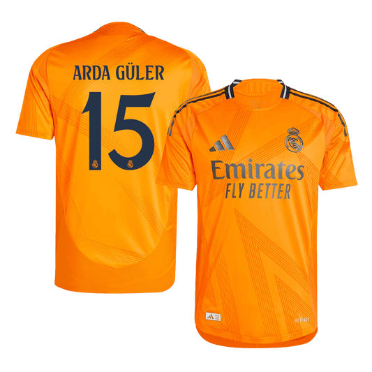 ARDA GÜLER #15 Real Madrid Extérieur Maillot 2024/25 Authentique - Mon Maillot Foot Store