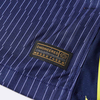 Atlético Uitshirt 2025/26 Marineblauw Authentiek