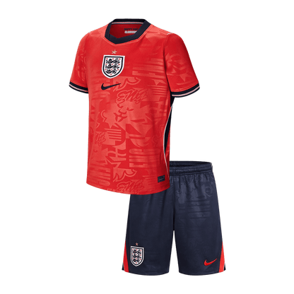 Engeland Uitshirt Kit - WK 2026 Kinderen Rood