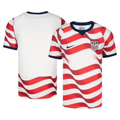 Verenigde Staten Thuisshirt - Wereldkampioenschap 2026 Rood&Wit Grote Maat