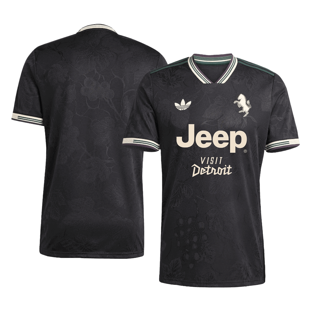 Juventus Derde Thuisshirt 2025/26 Zwart Authentiek