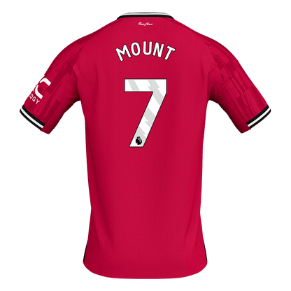 MOUNT #7 Manchester United Thuisshirt 2025/26 Rood - Super